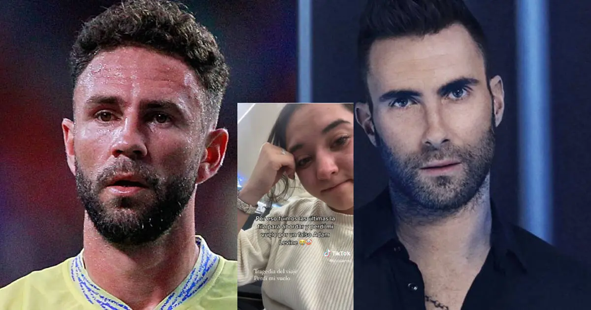 Confunde a Miguel Layún con Adam Levine y pierde su vuelo