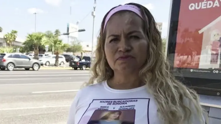 La líder del colectivo suplica piedad al crimen organizado. (Foto: Especial / EXPRESO)