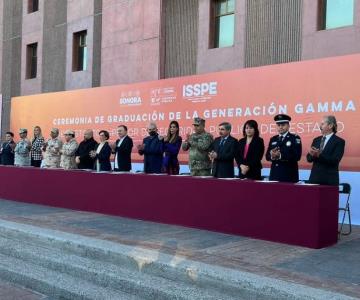 Celebran ceremonia de graduación para cadetes del Isspe