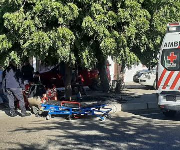 Cae de 7 metros de altura mientras realizaba trabajos de mantenimiento