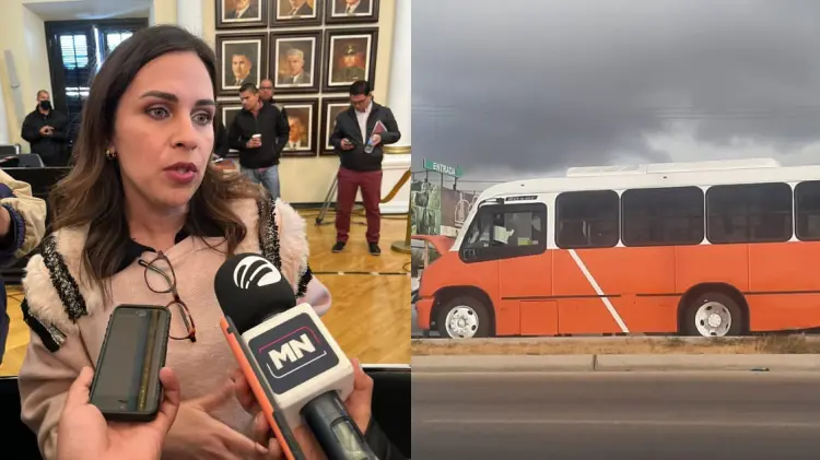 Lirio del Castillo informó que el camión no labora para el Imtes (Fotos: Sergio Pacillas/Tadeo Cruz/EXPRESO)