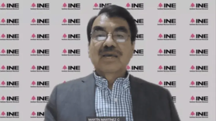 Foto: Martín Martínez Cortazar, vocal ejecutivo del INE en Sonora. / EXPRESO.
