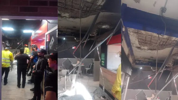 El inmueble quedó clausurado por Protección Civil de Navojoa. (Fotos: Especial/EXPRESO)