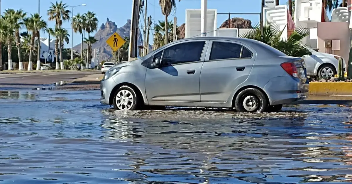Vuelven a sufrir lagunas de aguas negras en San Carlos