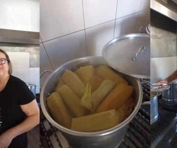 La venta de tamales pasó de un ingreso extra a ser su pequeña empresa