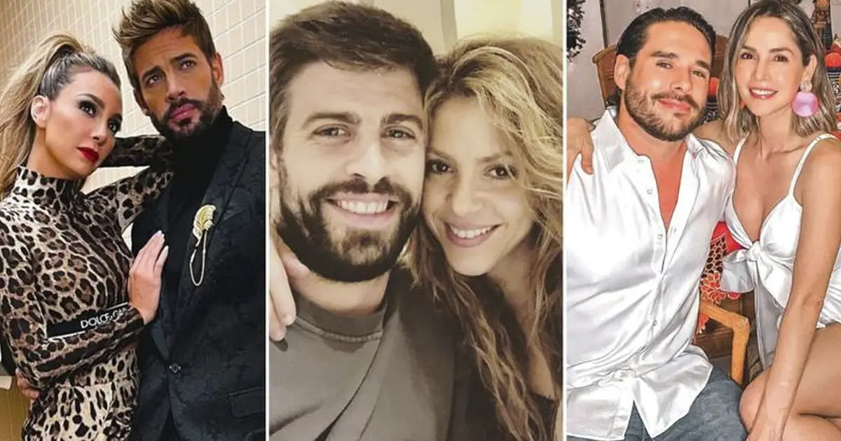 ¿Un clavo saca a otro clavo? Famosos que encontraron pareja nueva este año