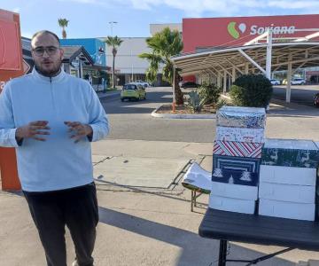 Taller de Santa ofrece envolturas de regalo al aire libre