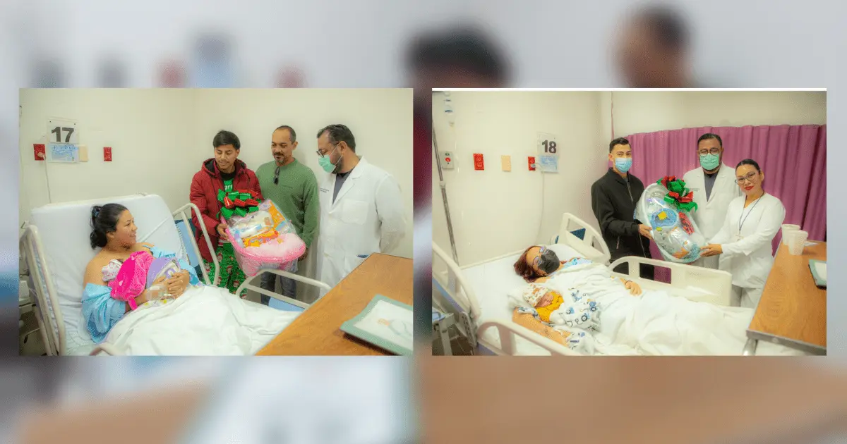 Karla y Abyd son los bebés Navidad 2022 del Himes