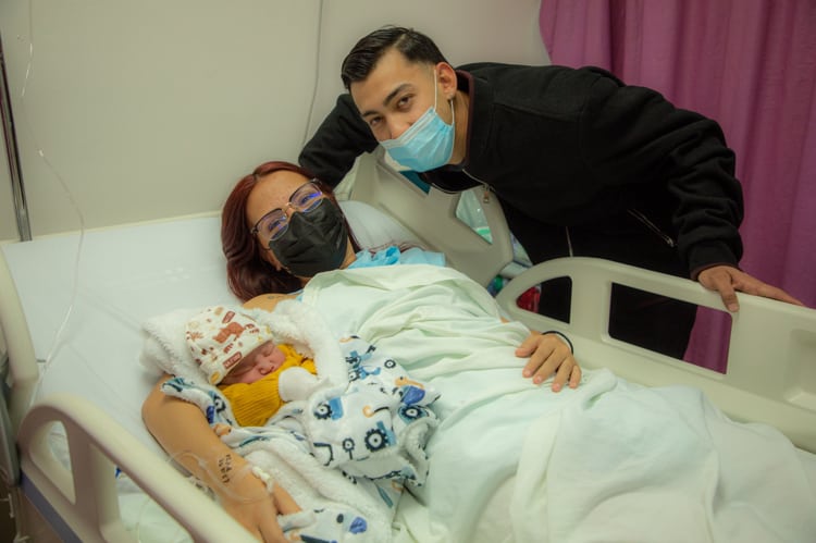 Karla y Abyd son los bebés Navidad 2022 del Himes