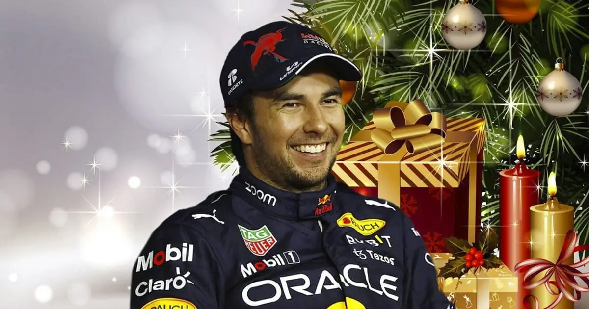 Checo Pérez celebra la Navidad con su familia