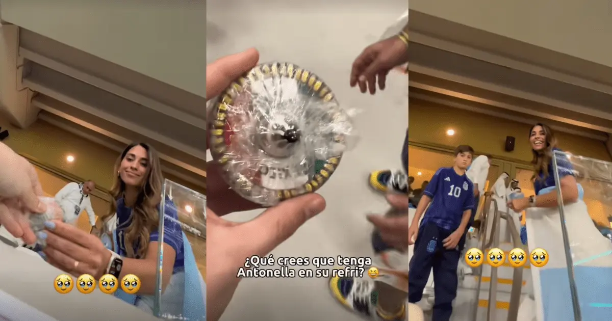 El detalle mexicano que recibió la esposa de Messi en Qatar 2022