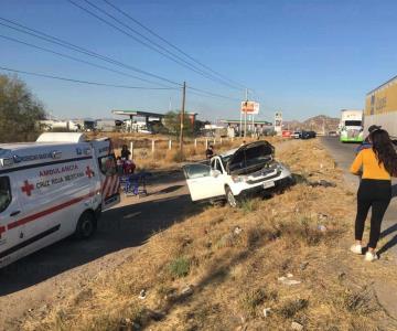 Perdió el control luego de que perro se atravesara en carretera