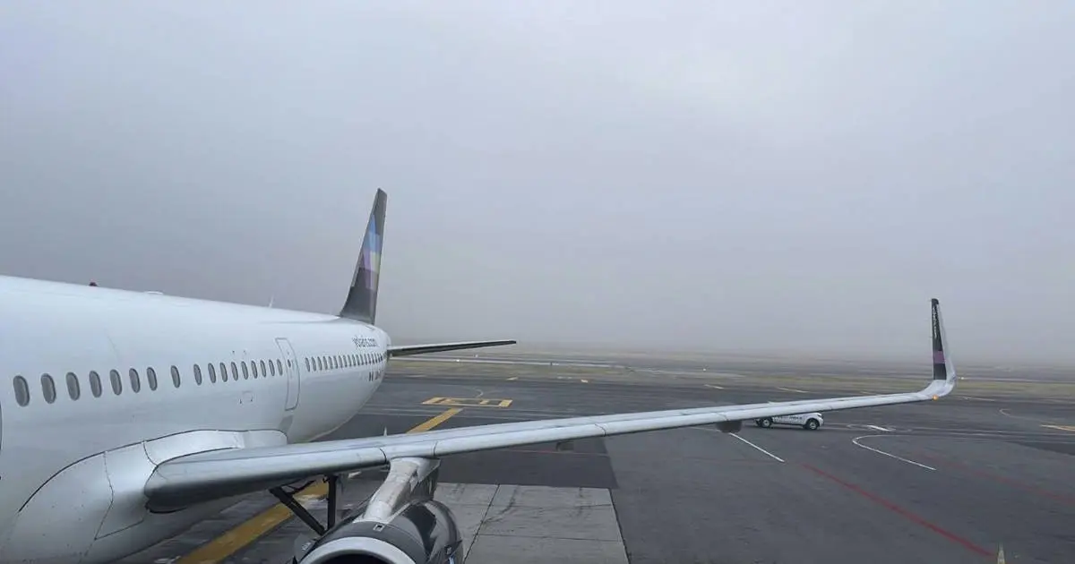 Mal clima deja 69 mil 186 demoras en el AICM