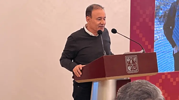 Alfonso Durazo, gobernador de Sonora. (Foto: Sergio Pacillas/EXPRESO)