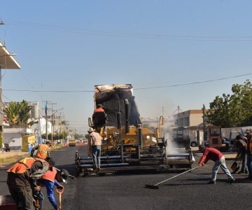 Cajeme culmina el 2022 con 47 obras de pavimentación