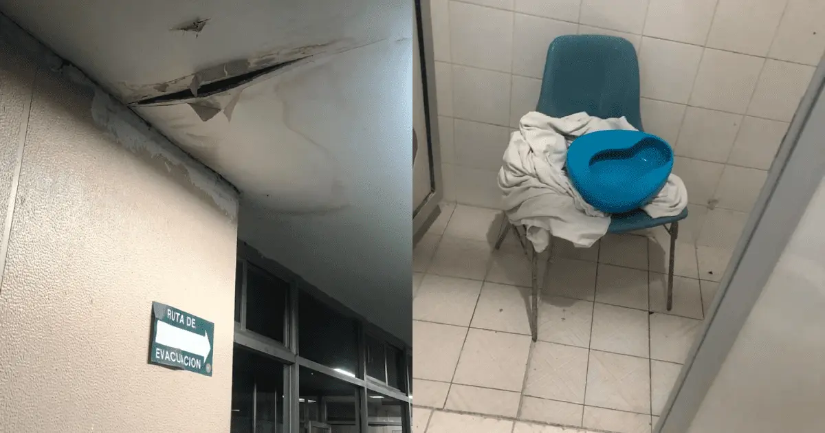 Issste de Navojoa se cae a pedazos; denuncian malas condiciones
