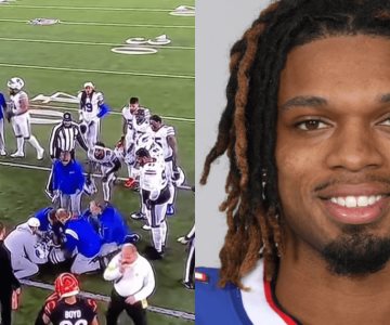 Damar Hamlin, en coma inducido, reporta su representante