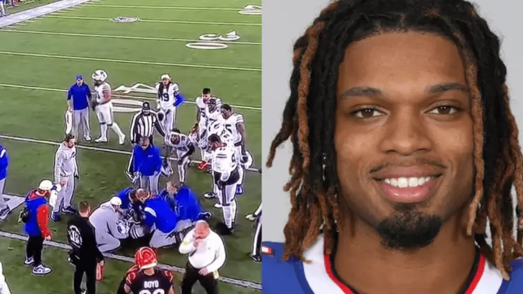 Damar Hamlin recibió reanimación tras una tacleada en el juego de MNF. (Foto: Cortesía)