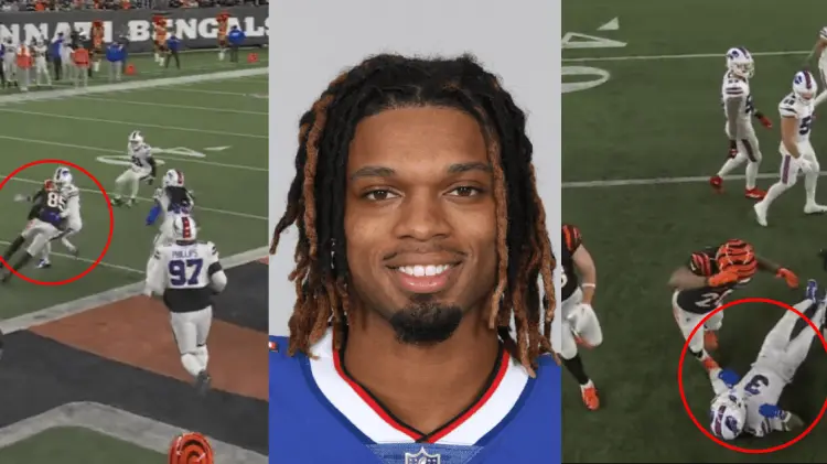 Damar Hamlin fue reanimado en el campo. (Foto: Cortesía)
