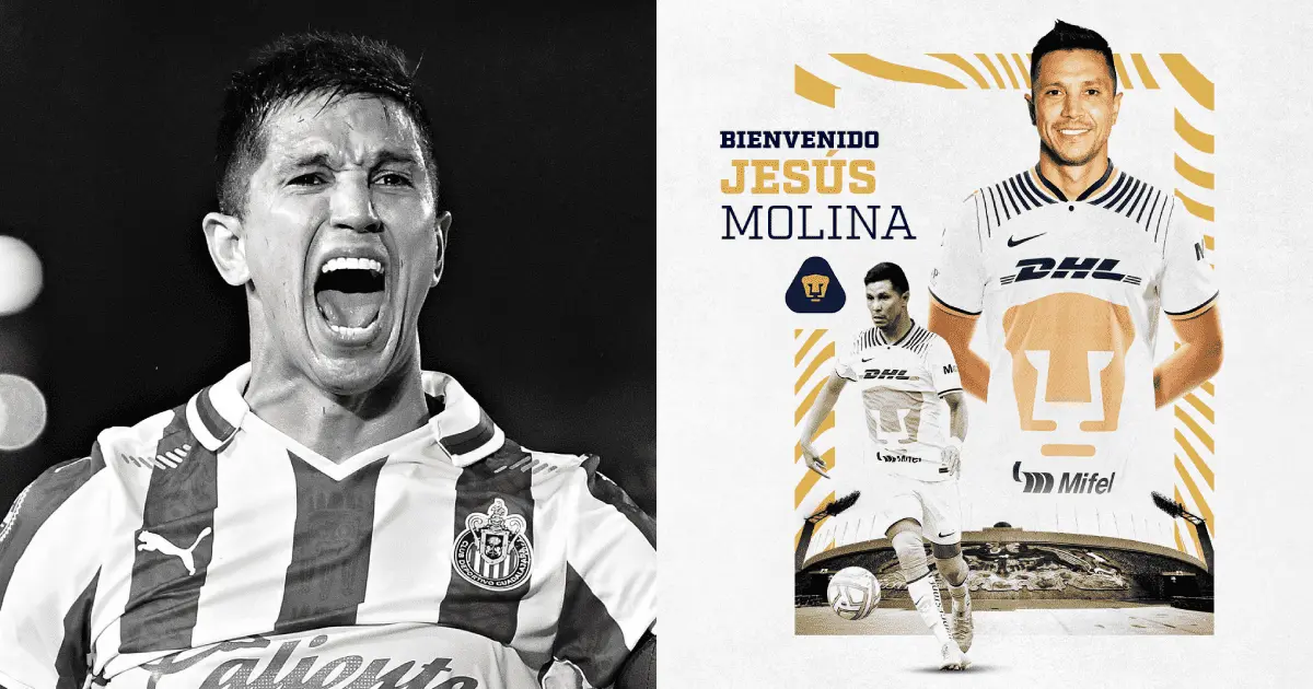 ¡A otro grande! El hermosillense Jesús Molina es nuevo jugador de Pumas