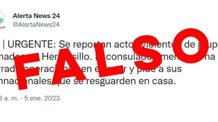 Desmienten enfrentamientos en el Consulado de EU en Hermosillo