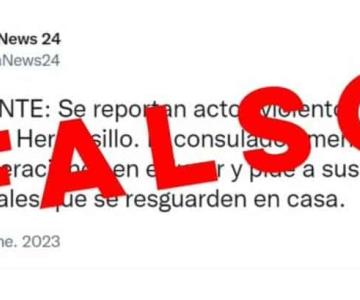 Desmienten enfrentamientos en el Consulado de EU en Hermosillo