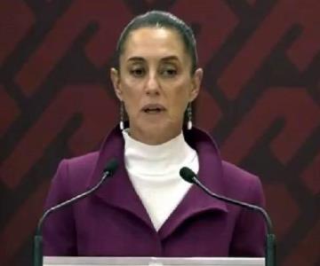 Claudia Sheinbaum canceló viaje a Morelia por atender choque de trenes