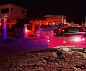 Fallece hombre intoxicado tras incendio en San Carlos; su esposa se salva