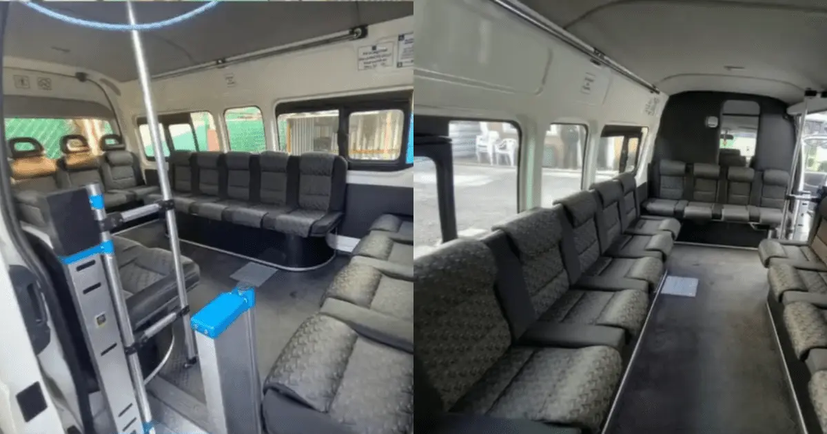Planean reforzar transporte con vehículos Van