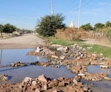 Navojoenses exigen a Oomapasn reparar fugas de aguas negras