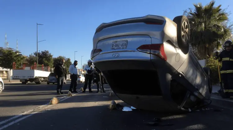 El accidente tuvo lugar este jueves a las 16:00 horas. (Foto: Jorge Flores/EXPRESO)