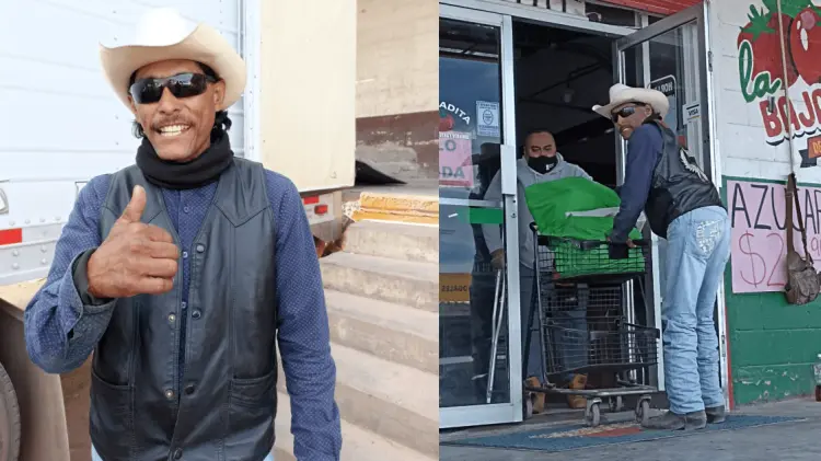 Conocido como Cali, Ricardo Ruiz es un personaje de la fronteriza nogales. (Foto: Karyna Vieyra/EXPRESO)