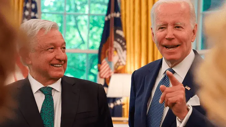 López Obrador defiende política migratoria de Biden