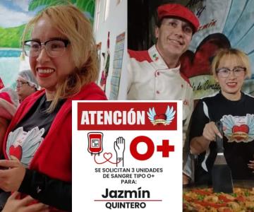 Ahora Jazmín Quintero necesita ayuda de la comunidad