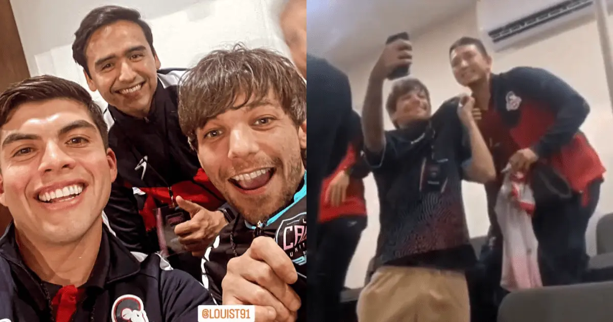 Ex One Direction asiste a partido de Cimarrones de Sonora