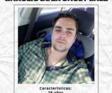 Descartan hallazgo de Braulio de la Cruz, joven desaparecido en Hermosillo