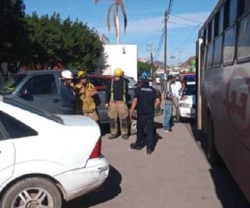 Choque de camión urbano deja 7 mujeres lesionadas en Guaymas