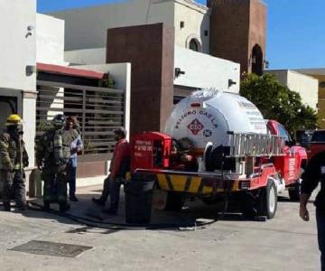 Explosión de tanque estacionario en Los Santos deja un lesionado