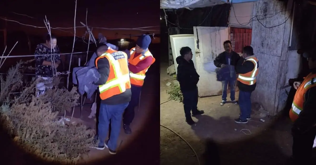 Implementan operativo en Huatabampo por bajas temperaturas