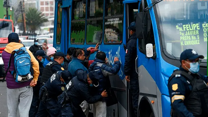 En promedio 30 asaltos al transporte en CDMX-Edomex al día: SESNSP