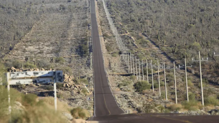 Imagen de archivo de la carretera a Puerto Libertad. (Foto: Especial/EXPRESO)