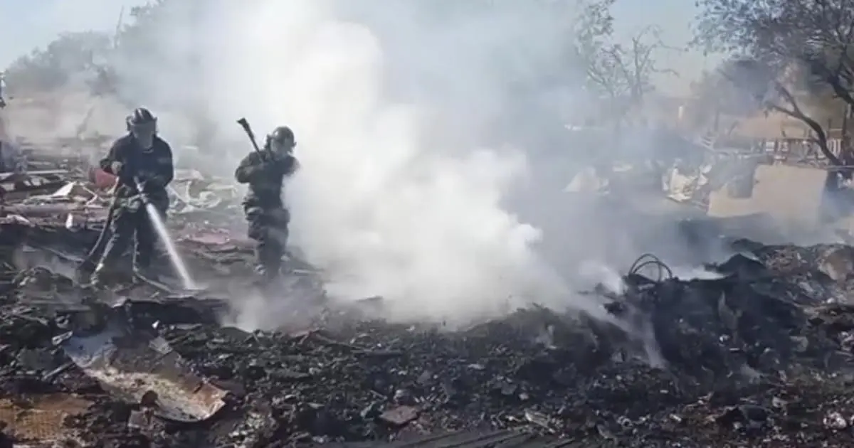 Registran incendio de basura en predio ubicado en carretera 26