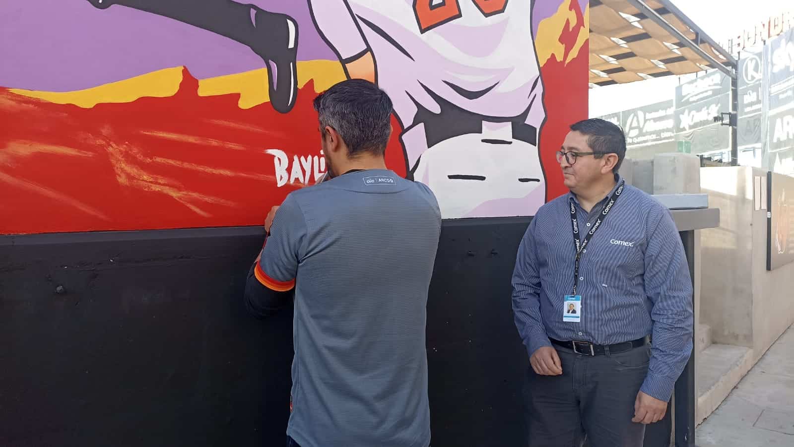 Inauguran murales en honor a leyendas de Naranjeros de Hermosillo