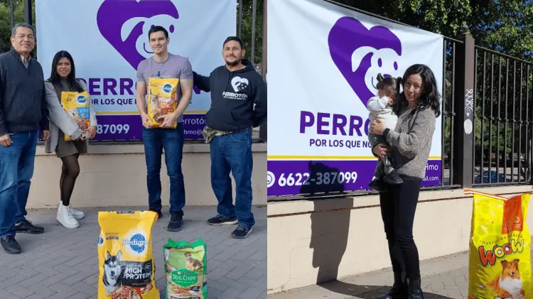 Reúnen comida y prendas para proteger del frío a los animales rescatados. (Foto: Especial/EXPRESO)