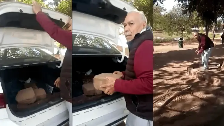 Víctor Manuel Ibarra Apodaca fue sorprendido por encargados del área turística. (Foto: Especial/EXPRESO)