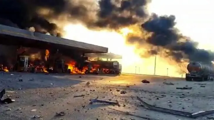 Explosión de pipa en Hidalgo deja al menos dos personas sin vida
