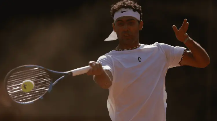 El hermosillense Alán Rubio perdió con sets 7-5, 6-3. (Foto: Agencia Reforma/EXPRESO)