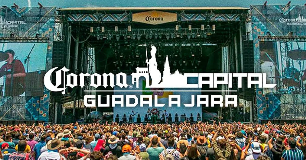 Ya se armó: revelan el cartel del Corona Capital Guadalajara