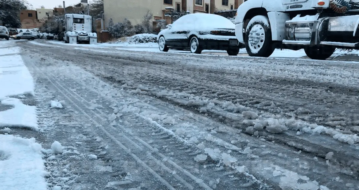Frente frío en Sonora afectará con lluvias dispersas y nevadas