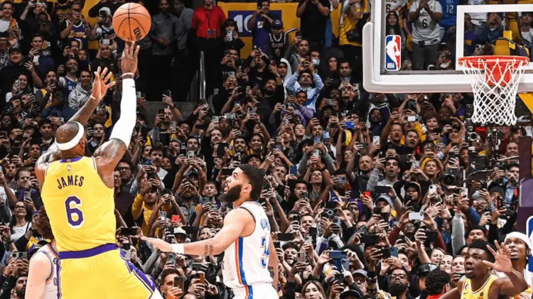 LeBron James ya es el máximo anotador de la NBA. (Foto: Cortesía)